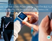 Микроконтроллер Bluetooth с низким энергопотреблением 5.2 предназначен для Интернета вещей